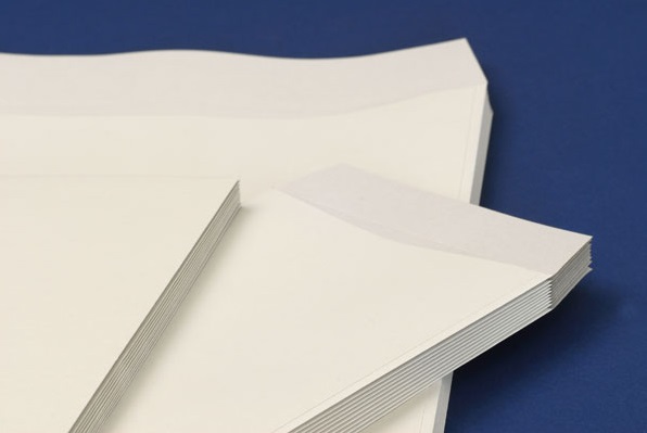 透けない封筒　印刷　個人情報保護　パステルグレー